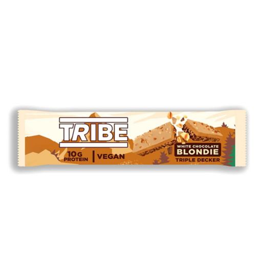 Tribe Nut Butter Triple Decker - White Choc Blondie 40G