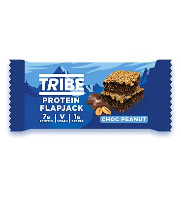 Tribe Plant Protein Flapjack - Choc Peanut 50G