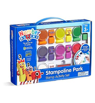 Numberblocks Stampoline Park Stamp Activity Set