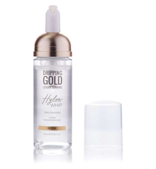 SOSU Dripping Gold Tan Ultra Whip Clear Mousse Medium 150ml