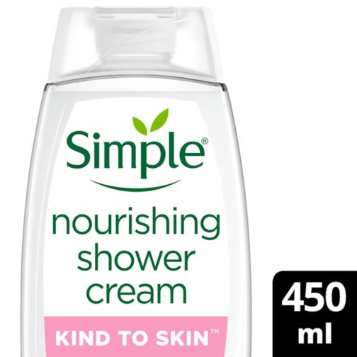 Simple Kind to Skin Nourishing Shower Gel 450ml