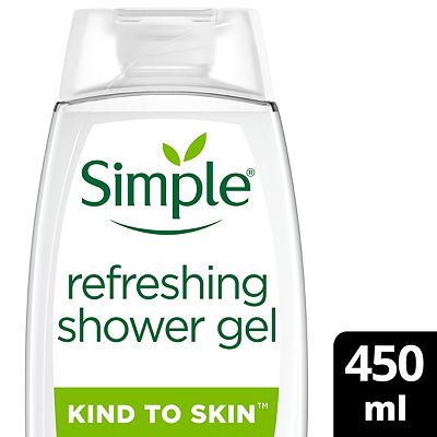 Simple Kind to Skin Refreshing Shower Gel 450ml