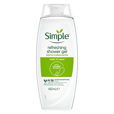 Simple Kind to Skin Refreshing Shower Gel 450ml