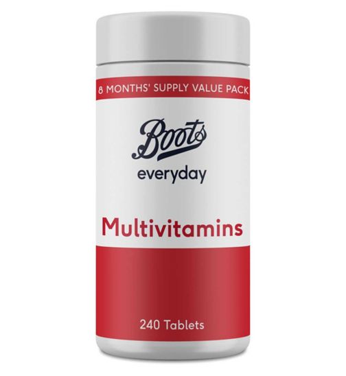 Boots everyday Multivitamins 240 Tablets