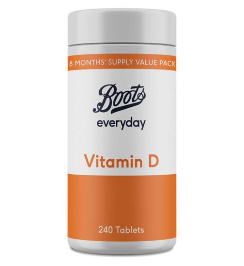 Boots everyday Vitamin D 240 Tablets