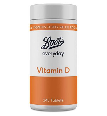 Boots everyday Vitamin D 240 Tablets