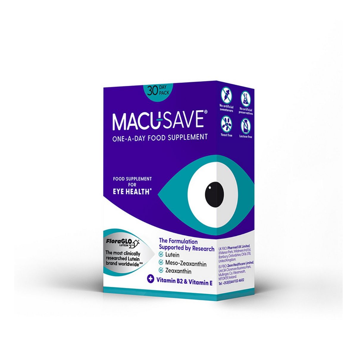 Macusave Macu-Save One A Day Caps 30 Capsules