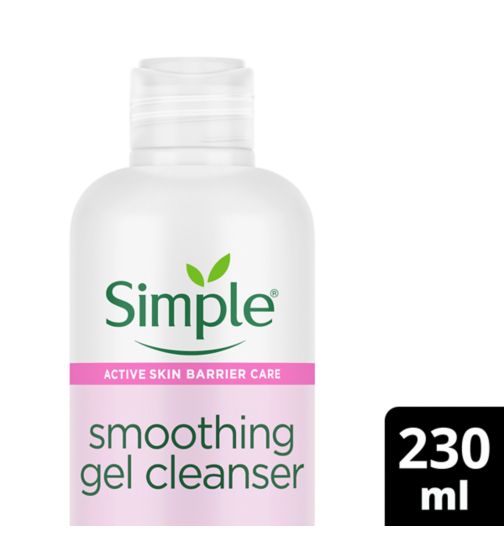 Simple Smoothing Gel Cleanser with 5% AHA and Hyaluronic Acid 230ml