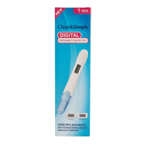 Clear & Simple Digital Pregnancy Test