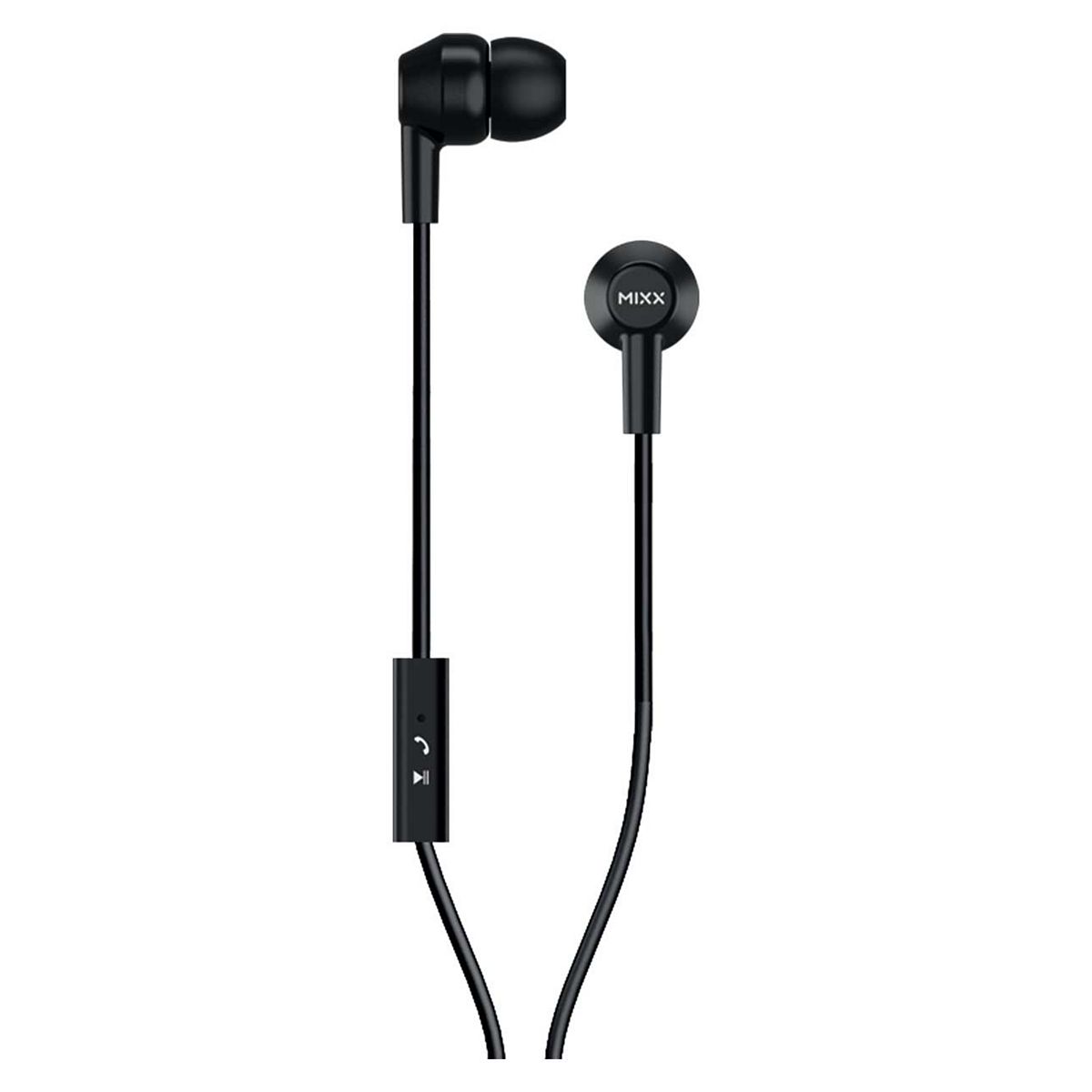 Mixx Ebuds 3.5Mm Earphones Black
