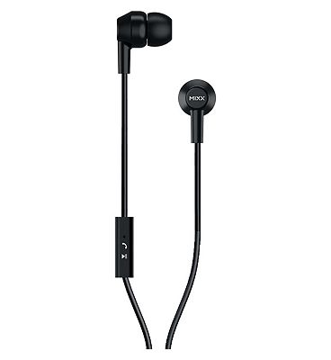 Mixx eBuds 3.5mm Earphones Black