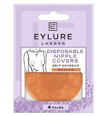 Fashionkilla adhesive 3 pack nipple covers in beige