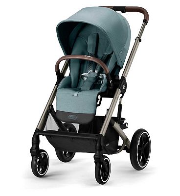 Cybex Balios S Lux Pushchair 2023 Taupe Frame - Sky Blue