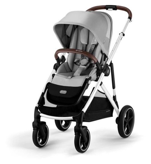 Cybex Gazelle S Single to Double Pushchair 2023 Taupe Frame - Lava Grey