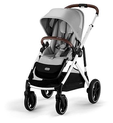 Cybex Gazelle S Single to Double Pushchair 2023 Taupe Frame - Lava Grey