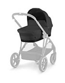 Cybex Gazelle S Pushchair Carrycot 2023 - Moon Black