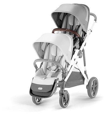 Cybex Gazelle S Pushchair Second Sibling Seat 2023 - Lava Grey