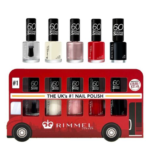 Rimmel London 60 Seconds Nail Bus Kit