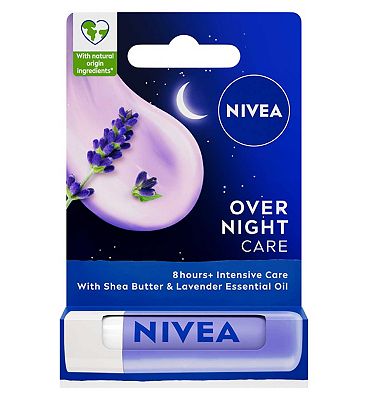 NIVEA Lavender Overnight Care Lip Balm 4.8g