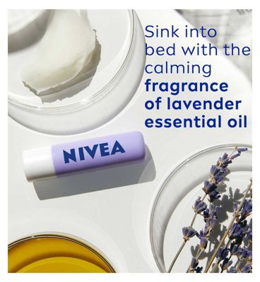 NIVEA Lavender Overnight Care Lip Balm 4.8g (3)