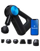 Theragun PRO (5th Generation) Handheld Bluetooth Enabled Percussive Therapy Massage Gun with Smart App & 6 Attachments - Black