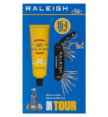 Raleigh On Tour Multi-use Bike Tool And Multi-Use Balm