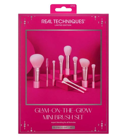 Real Techniques Limited Edition Glam-On-The-Glow Mini Brush Kit