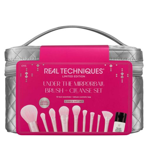 Real Techniques Limited Edition Under the Mirrorball Brush + Cleanse Kit
