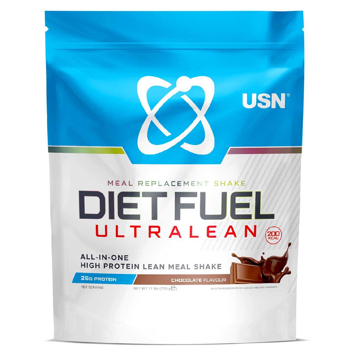 USN Diet Fuel Ultralean Chocolate - 770g