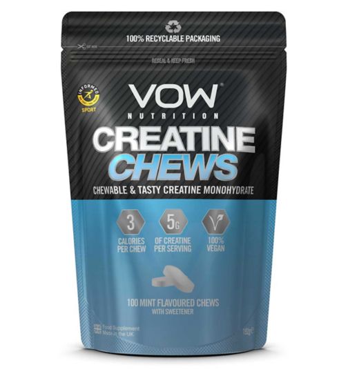 VOW Nutrition Creatine Chews Mint 100s
