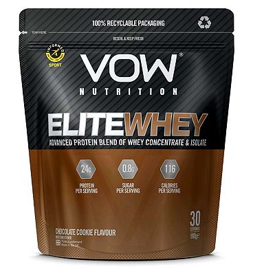 VOW Nutrition Elite Whey Chocolate Cookie 900g