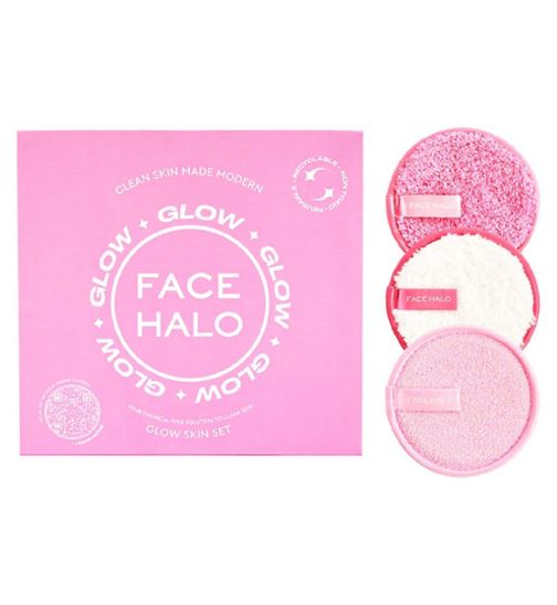 Face Halo Glow Reusable Cleansing Pads