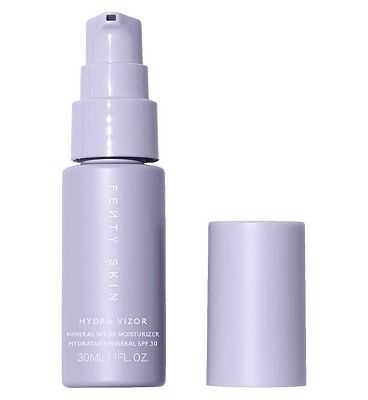 Fenty Skin Hydra Vizor Mini Broad Spectrum Mineral SPF 30 Sunscreen Moisturizer with Niacinamide + K