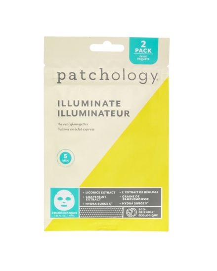 Patchology Illuminate Sheet Mask 2 Pack