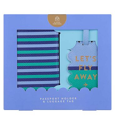 A Little Something Passport Holder & Luggage Tag