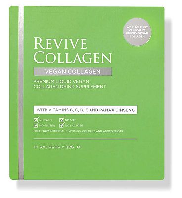 Revive Collagen Clinically Proven Liquid Vegan Collagen 22g 14 Day Supply