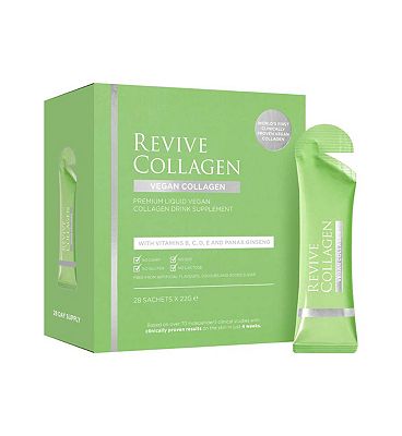 Revive Collagen Clinically Proven Liquid Vegan Collagen 22g - 28 Day Supply