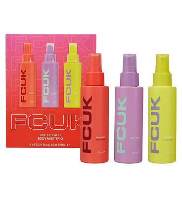 FCUK One of Each Body Mist Trio Boots