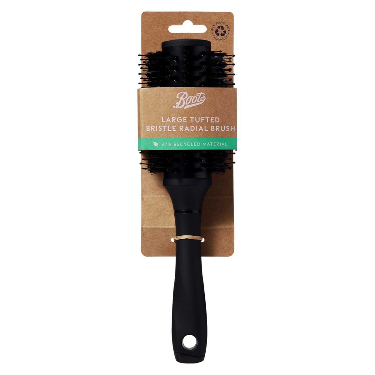   Large Tufted Bristle Radial Brush