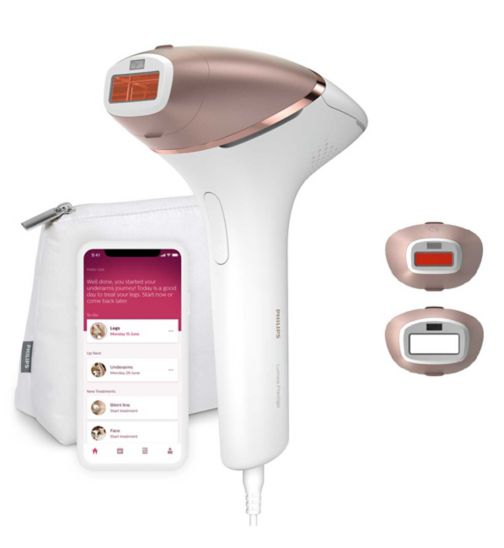 Philips Lumea IPL 8000 Series, corded with 2 attachments for Body and Face – BRI945/00