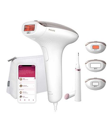 Philips Lumea IPL 7000 Series Advanced - Corded With 3 Attachments for Body, Face and Bikini With Pe