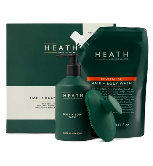 Heath Hair and Body Wash Refill Set