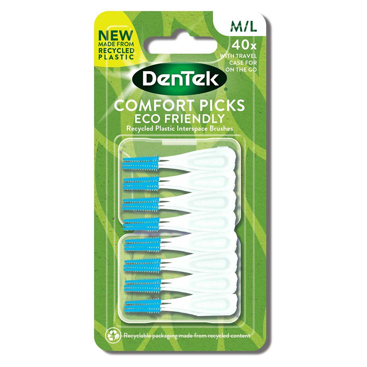 Dentek Eco Comfort Picks Large 40S
