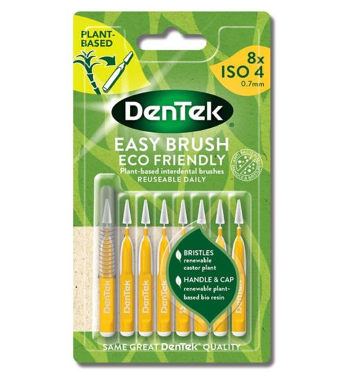 DenTek Easy Brush ECO Friendly Interdental Brush IS04 - 8 Pack