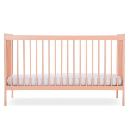Cuddleco Nola Cot Bed Soft Blush Pink