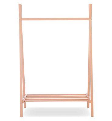 Cuddleco Nola Clothes Rail Soft Blush Pink