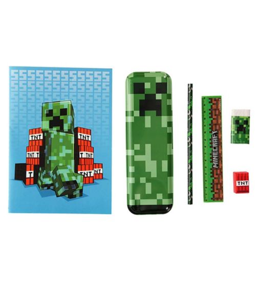 Minecraft Notebook And Stationery Set