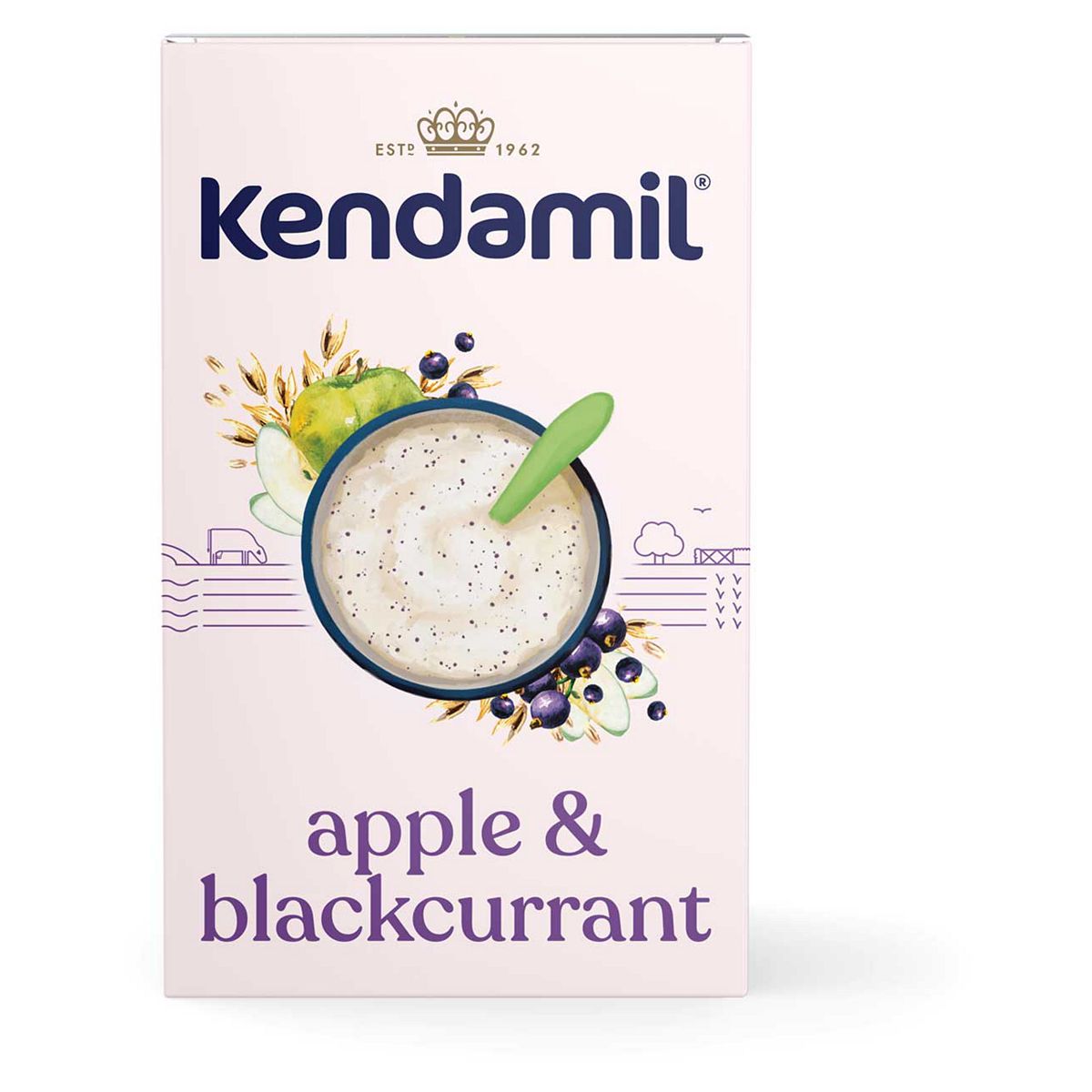 Kendamil Apple & Blackcurrant Porridge 150G