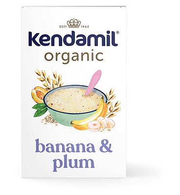 Kendamil Organic Banana & Plum Porridge 150g