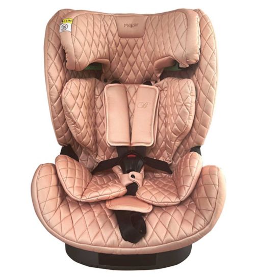 My Babiie Group 1/2/3 Billie Faiers Blush iSize Isofix Car Seat